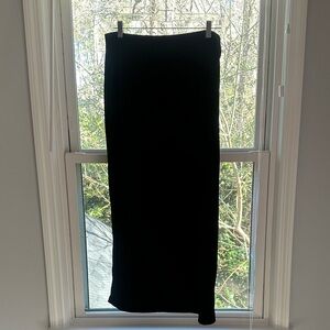 Elegant Black Maxi Skirt